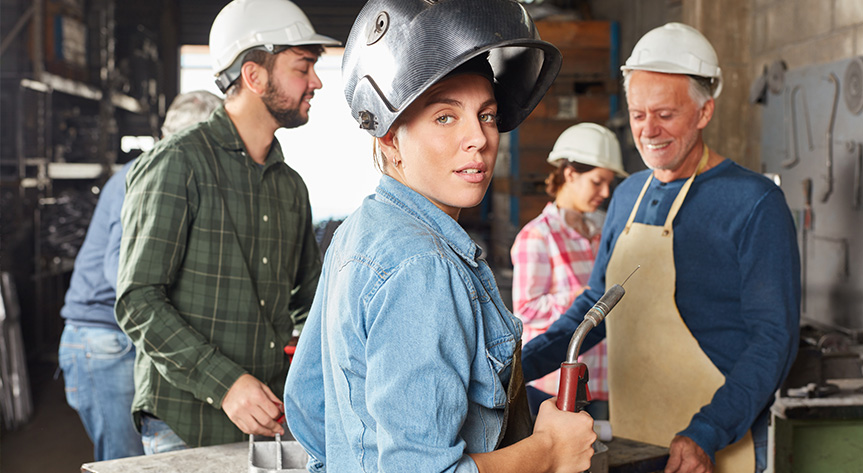 Entgeltgleichheit (Equal Pay) / Foto © AdobeStock/Robert Kneschke