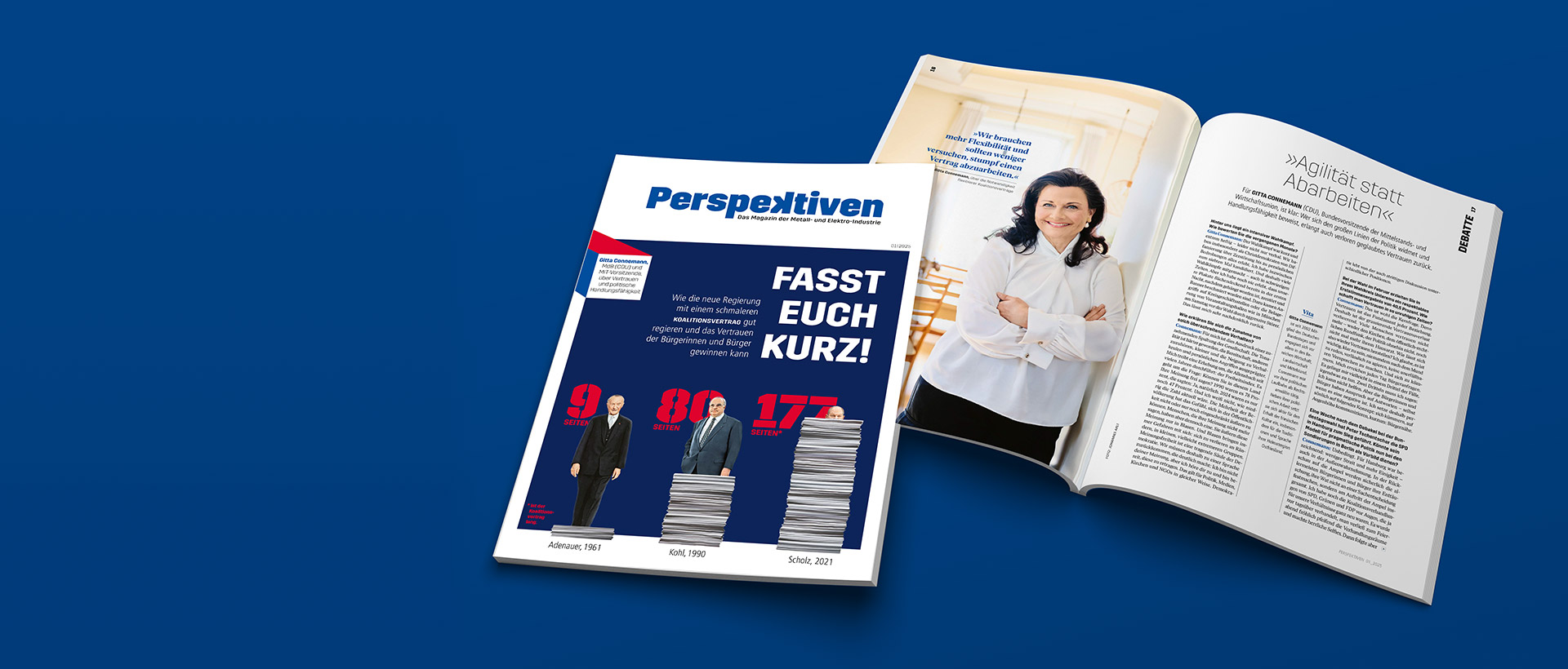 Perspektiven 1/2023. Das Magazin der Metall- und Elektro-Industrie