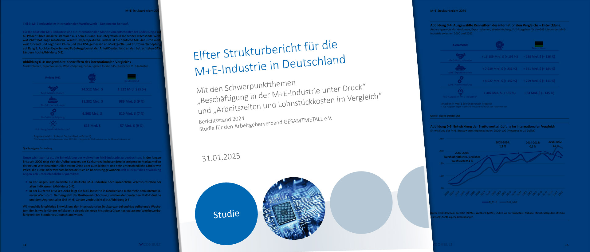 Neunter Strukturbericht für die M+E-Industrie in Deutschland