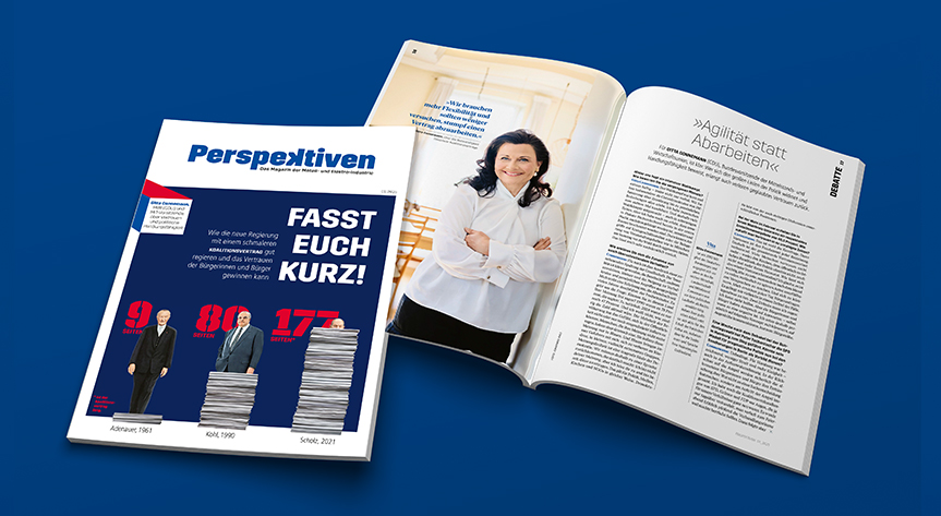 Gesamtmetall-Verbandsmagazin PERSPEKTIVEN