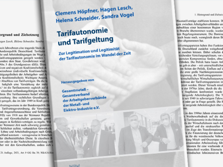 Buch 'Tarifautonomie und Tarifgeltung: Zur Legitimation und Legitimität der Tarifautonomie im Wandel der Zeit'