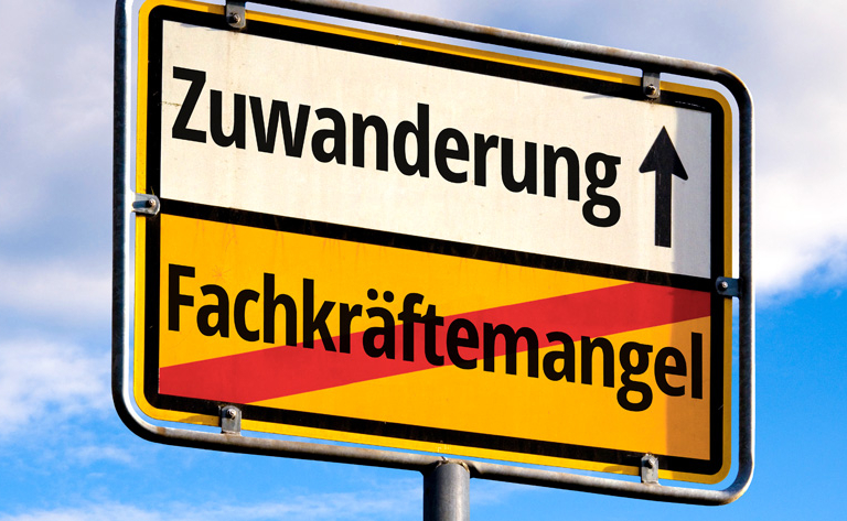 Erwerbszuwanderung / Foto © AdobeStock/VRD