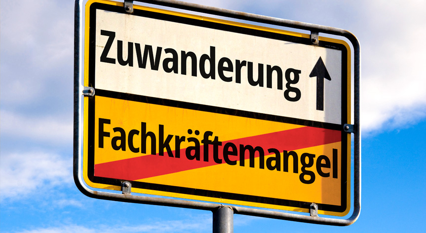 Erwerbszuwanderung / Foto © AdobeStock/VRD