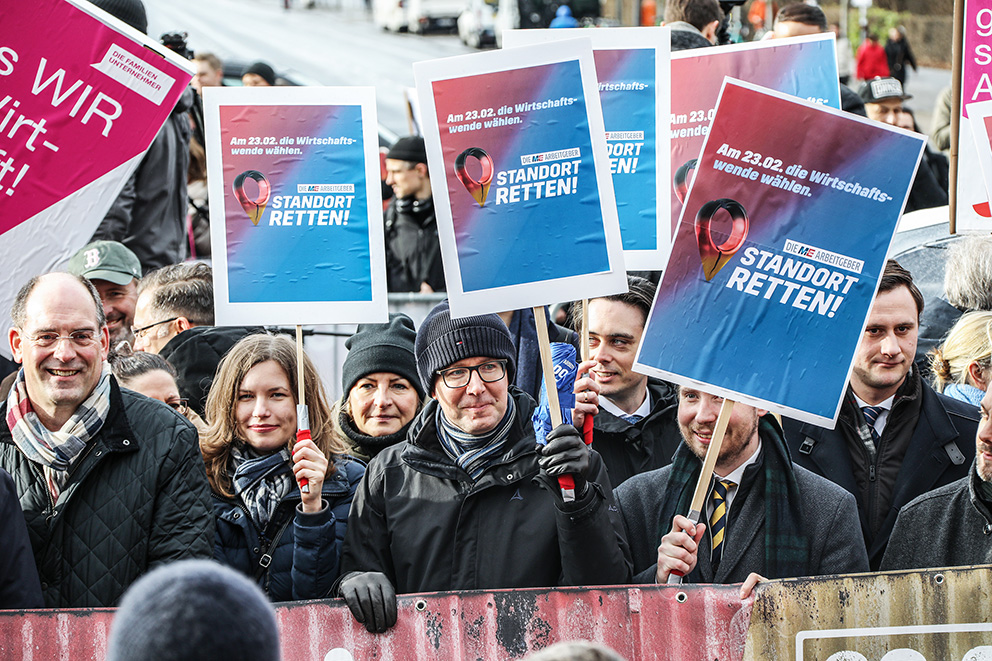 Wirtschaftswarntag 2025 © Gesamtmetall / Dana Barthel