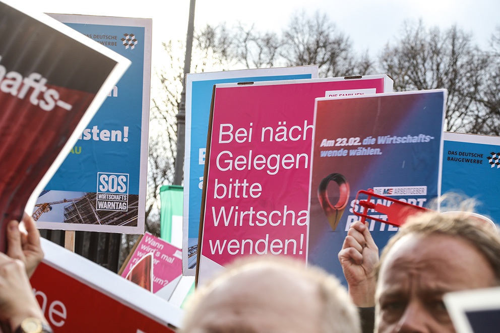 Wirtschaftswarntag 2025 © Gesamtmetall / Dana Barthel