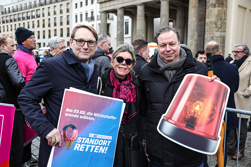 Wirtschaftswarntag 2025 © Gesamtmetall / Dana Barthel