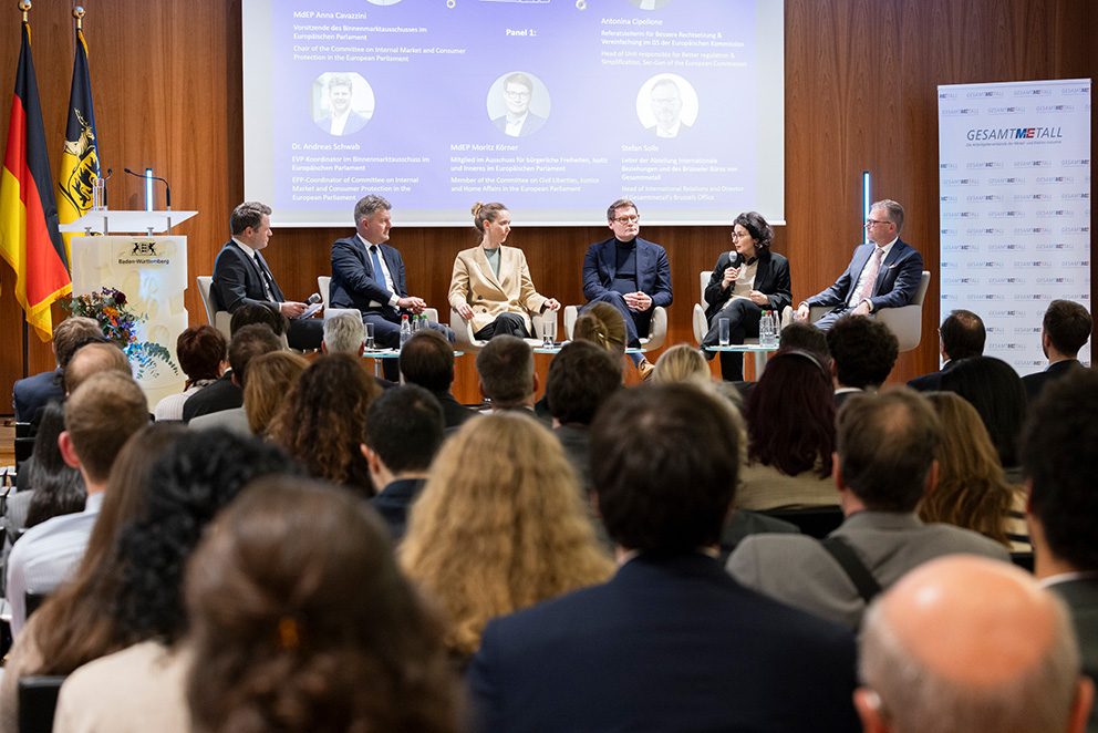 Parlamentarischer Abend von Gesamtmetall in Brüssel © Diego Ravier/ BR&U