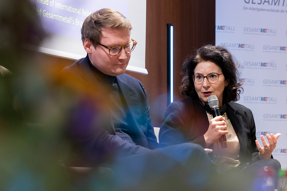 Parlamentarischer Abend von Gesamtmetall in Brüssel © Diego Ravier/ BR&U