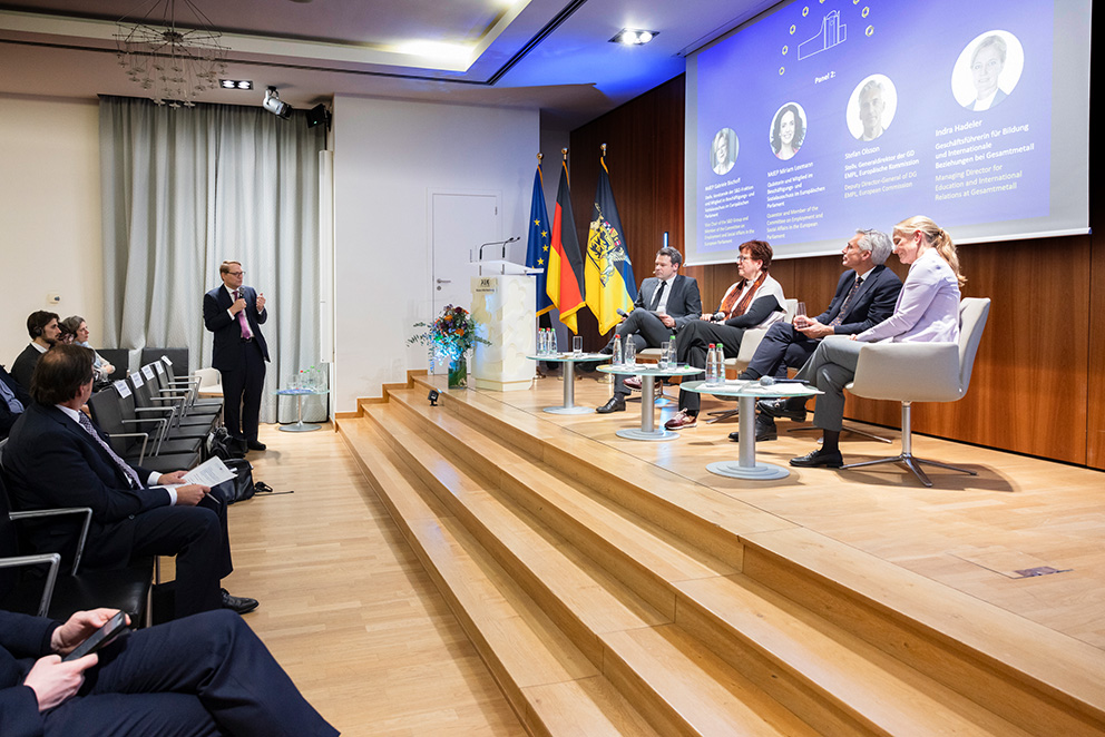 Parlamentarischer Abend von Gesamtmetall in Brüssel © Diego Ravier/ BR&U