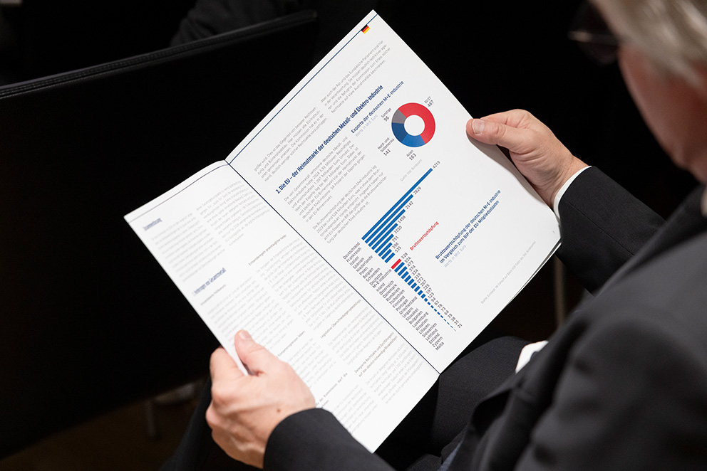 Parlamentarischer Abend von Gesamtmetall in Brüssel © Diego Ravier/ BR&U