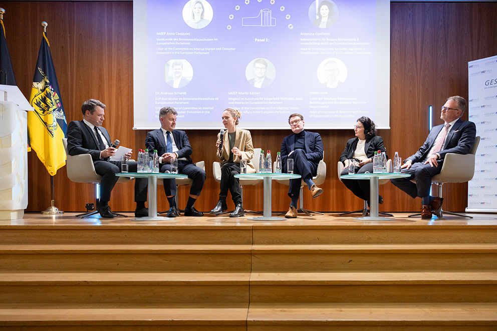 Parlamentarischer Abend von Gesamtmetall in Brüssel © Diego Ravier/ BR&U