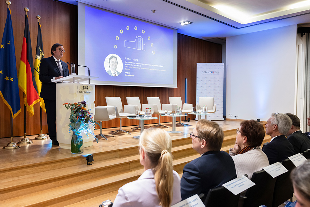 Parlamentarischer Abend von Gesamtmetall in Brüssel © Diego Ravier/ BR&U