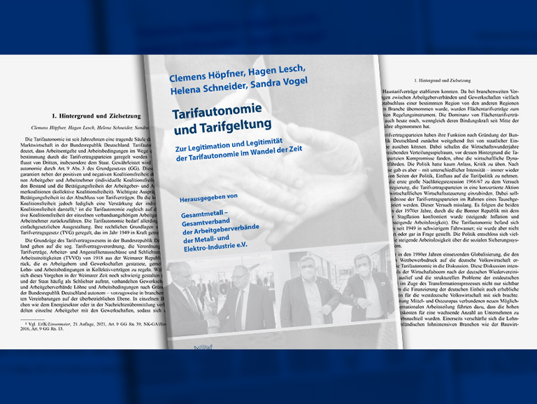 Buch 'Tarifautonomie und Tarifgeltung: Zur Legitimation und Legitimität der Tarifautonomie im Wandel der Zeit'