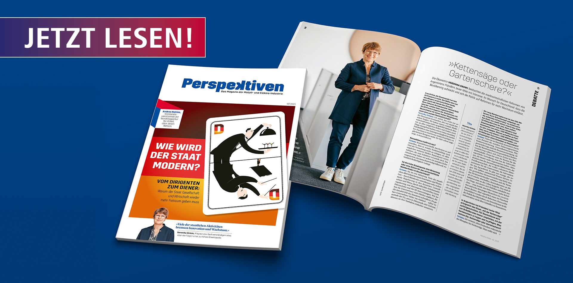 Perspektiven. Das Magazin der Metall- und Elektro-Industrie
