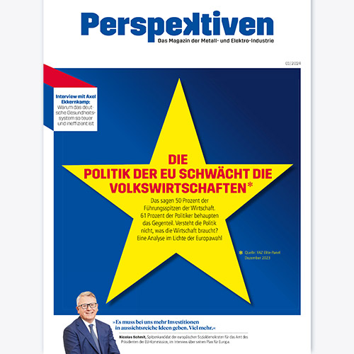 Gesamtmetall-Magazin PERSPEKTIVEN, Ausgabe 1/2024