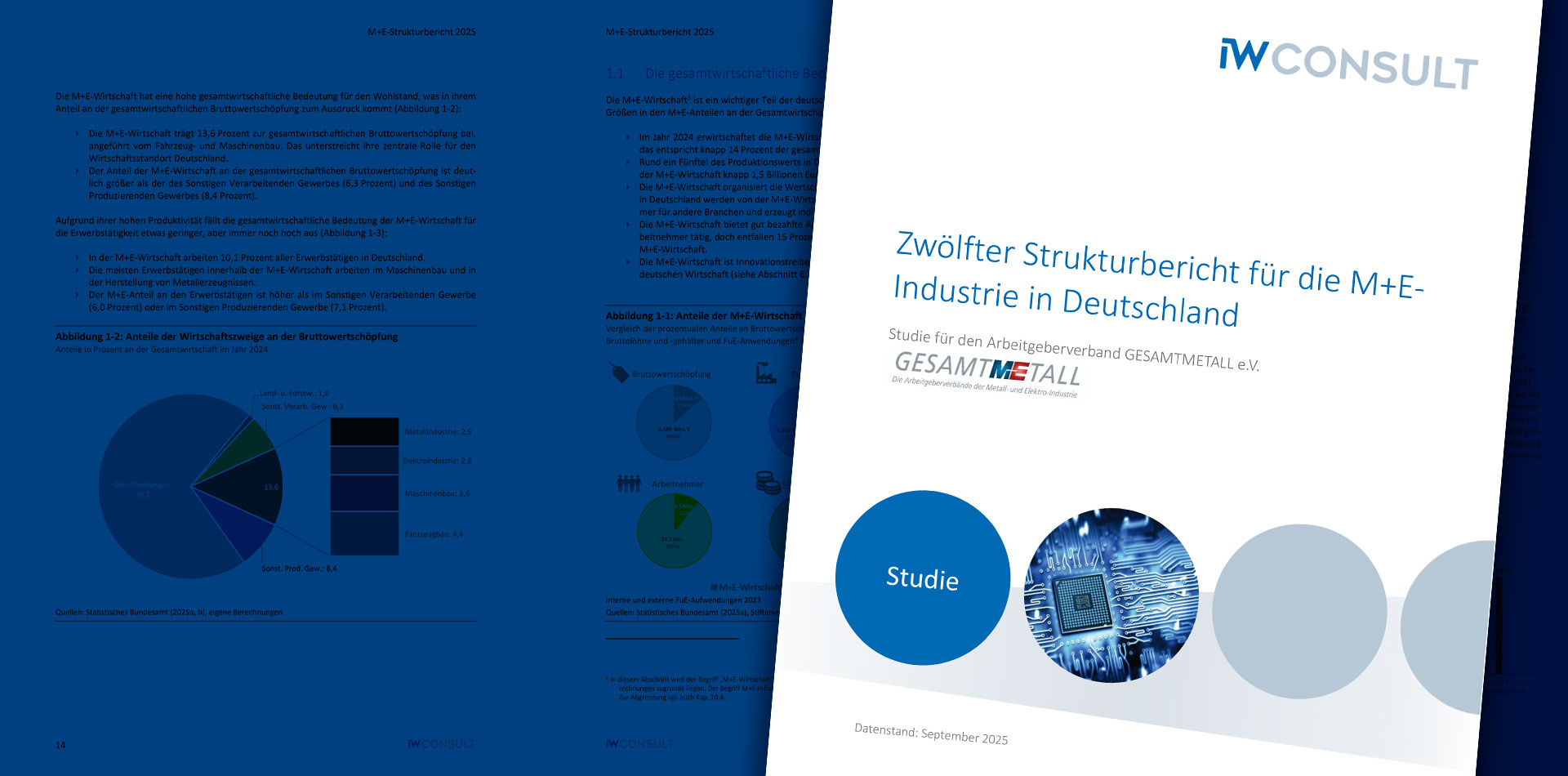 Zwölfter Strukturbericht für die M+E-Industrie in Deutschland