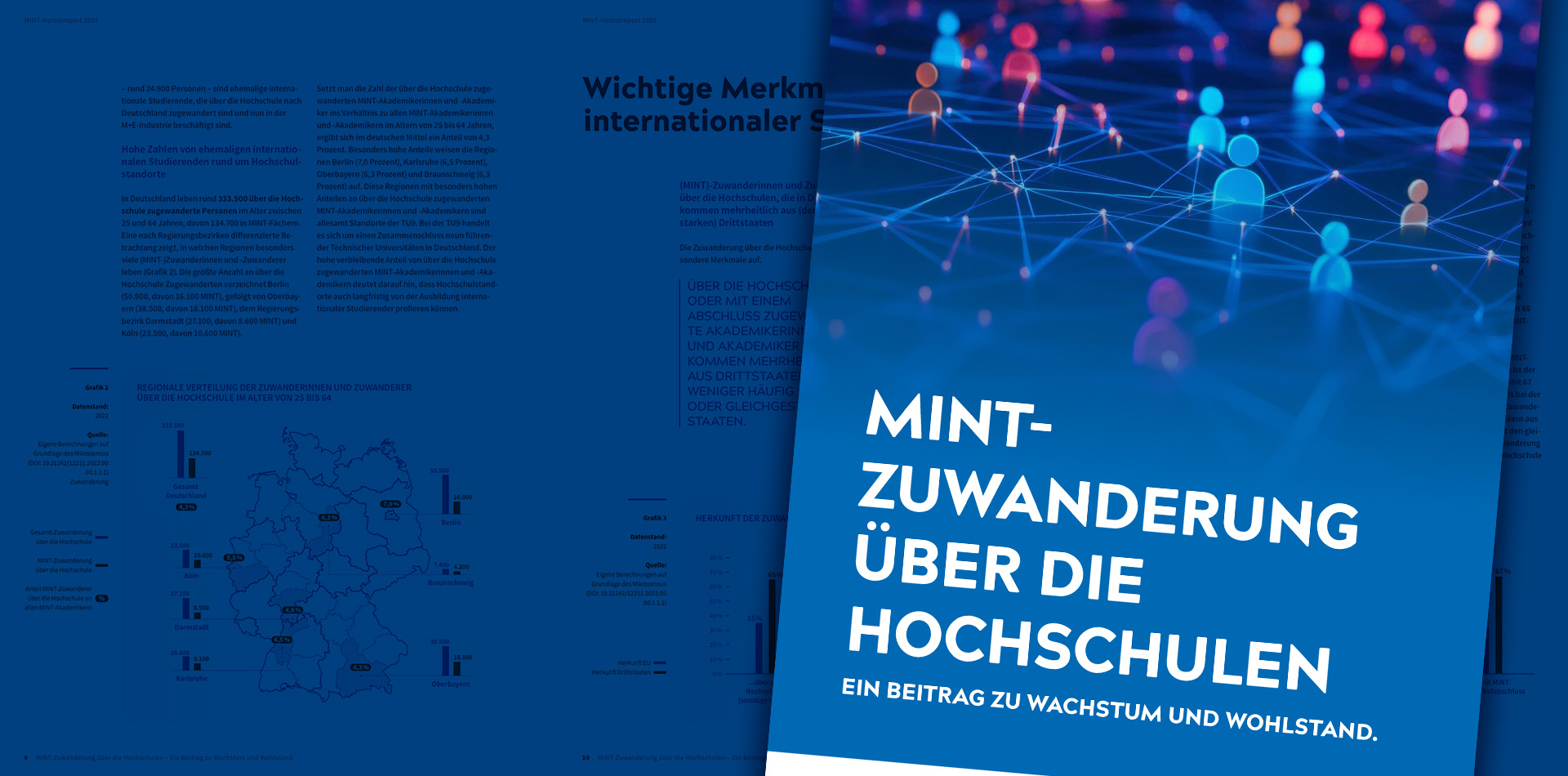 MINT-Herbstreport 2025/Sonderbericht: MINT-Zuwanderung über die Hochschulen - Ein Beitrag zu Wachstum und Wohlstand MINT-Herbstreport 2025/Sonderbericht: MINT-Zuwanderung über die Hochschulen - Ein Beitrag zu Wachstum und Wohlstand
