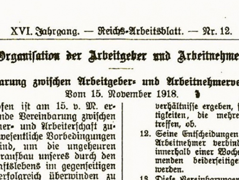 Stinnes-Legien-Abkommen