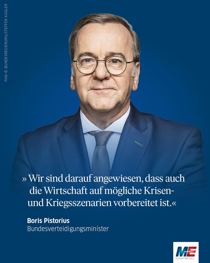 Facebook post by Arbeitgeberverband Gesamtmetall