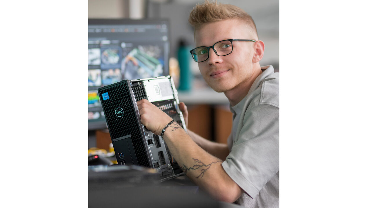 Er bringt die Firmen-IT beim Automobilzulieferer Linamar mit ans Laufen