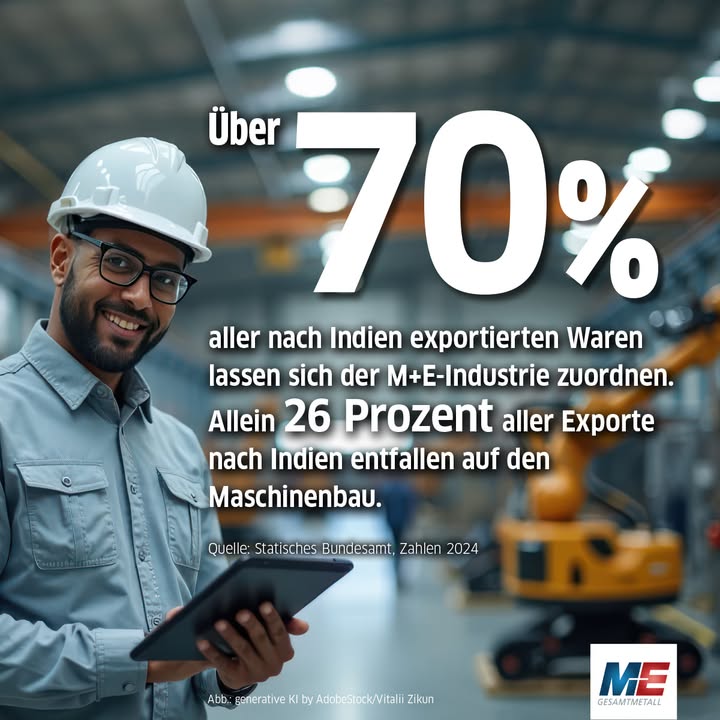 Facebook post by Arbeitgeberverband Gesamtmetall