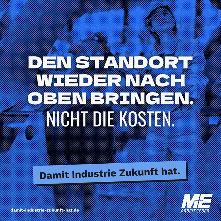 Facebook post by Arbeitgeberverband Gesamtmetall