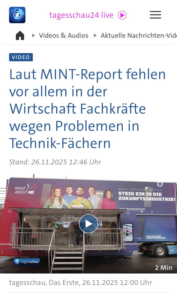 Tweet by @MEArbeitgeber