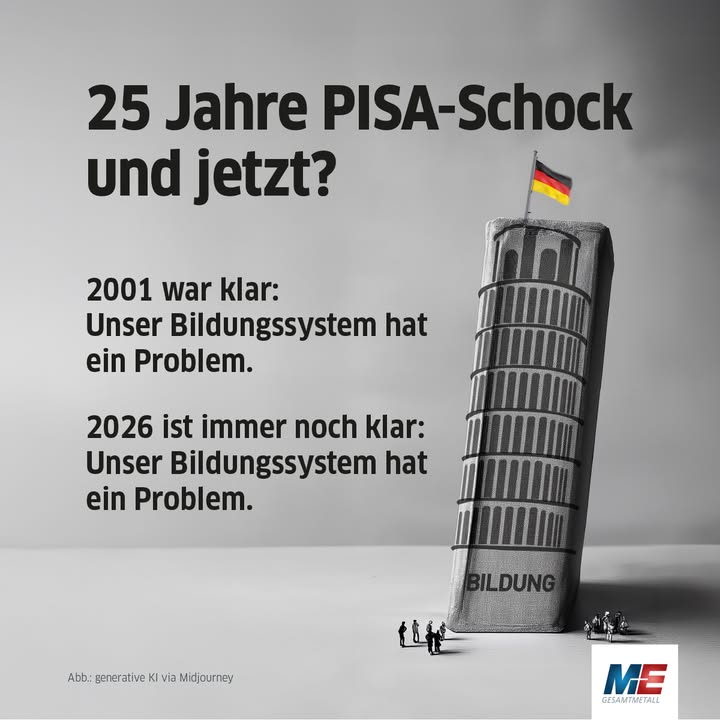 Facebook post by Arbeitgeberverband Gesamtmetall