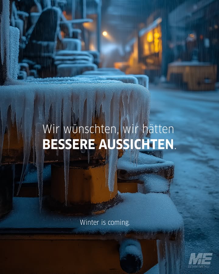 Facebook post by Arbeitgeberverband Gesamtmetall