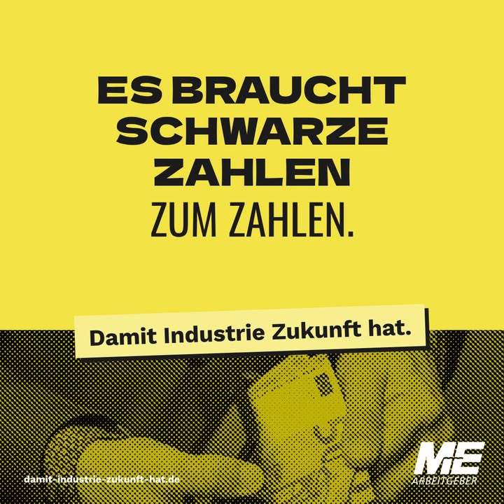 Facebook post by Arbeitgeberverband Gesamtmetall