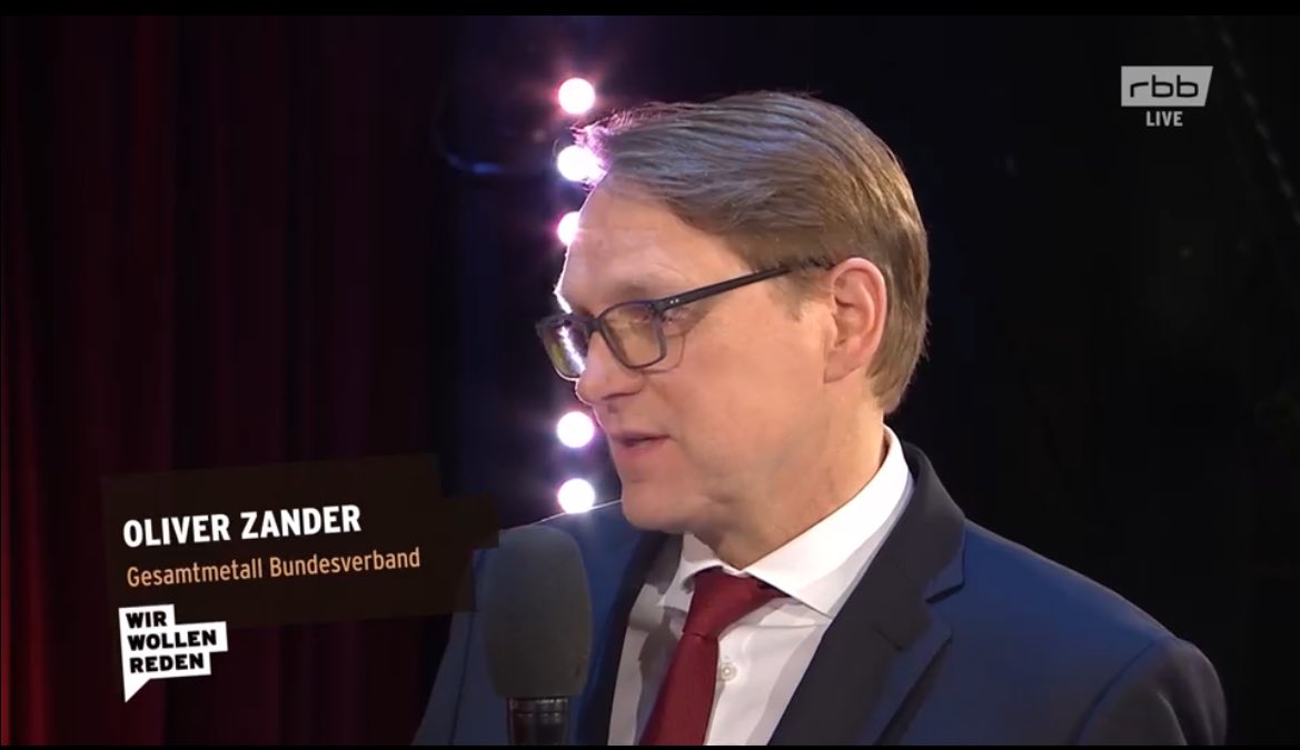 Tweet by @MEArbeitgeber