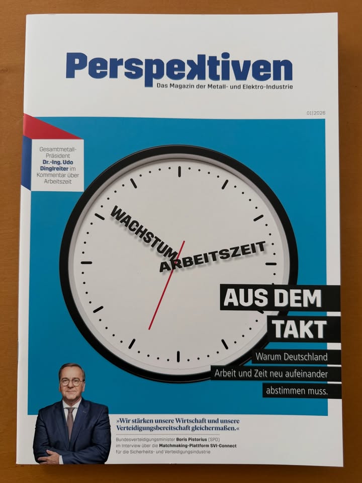 Facebook post by Arbeitgeberverband Gesamtmetall