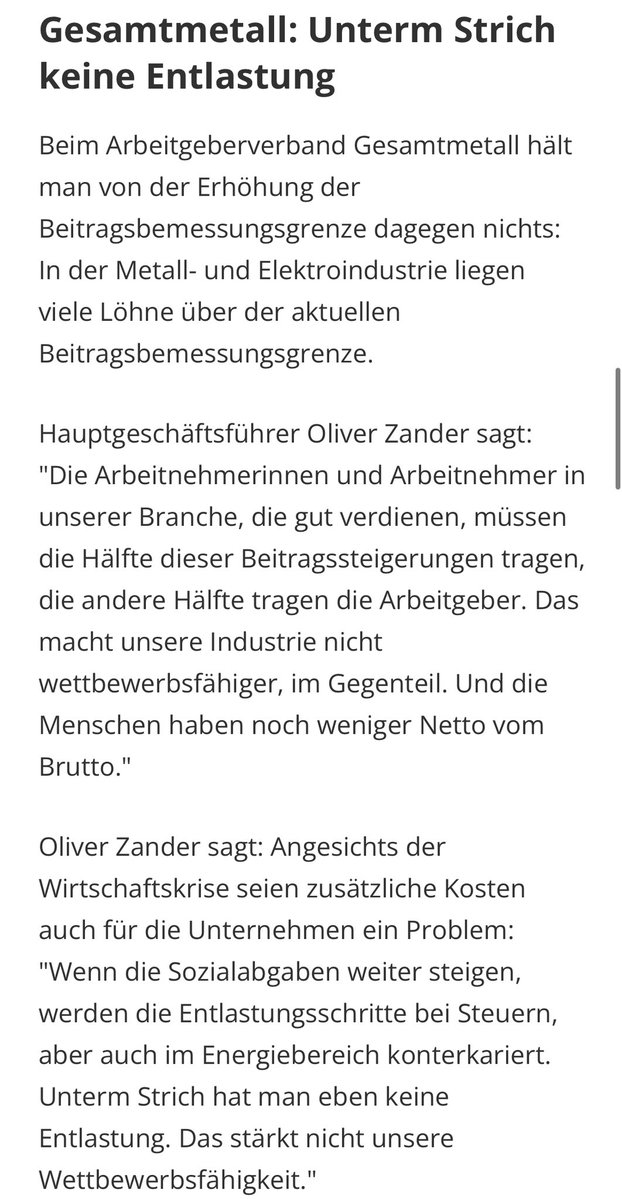 Tweet by @MEArbeitgeber