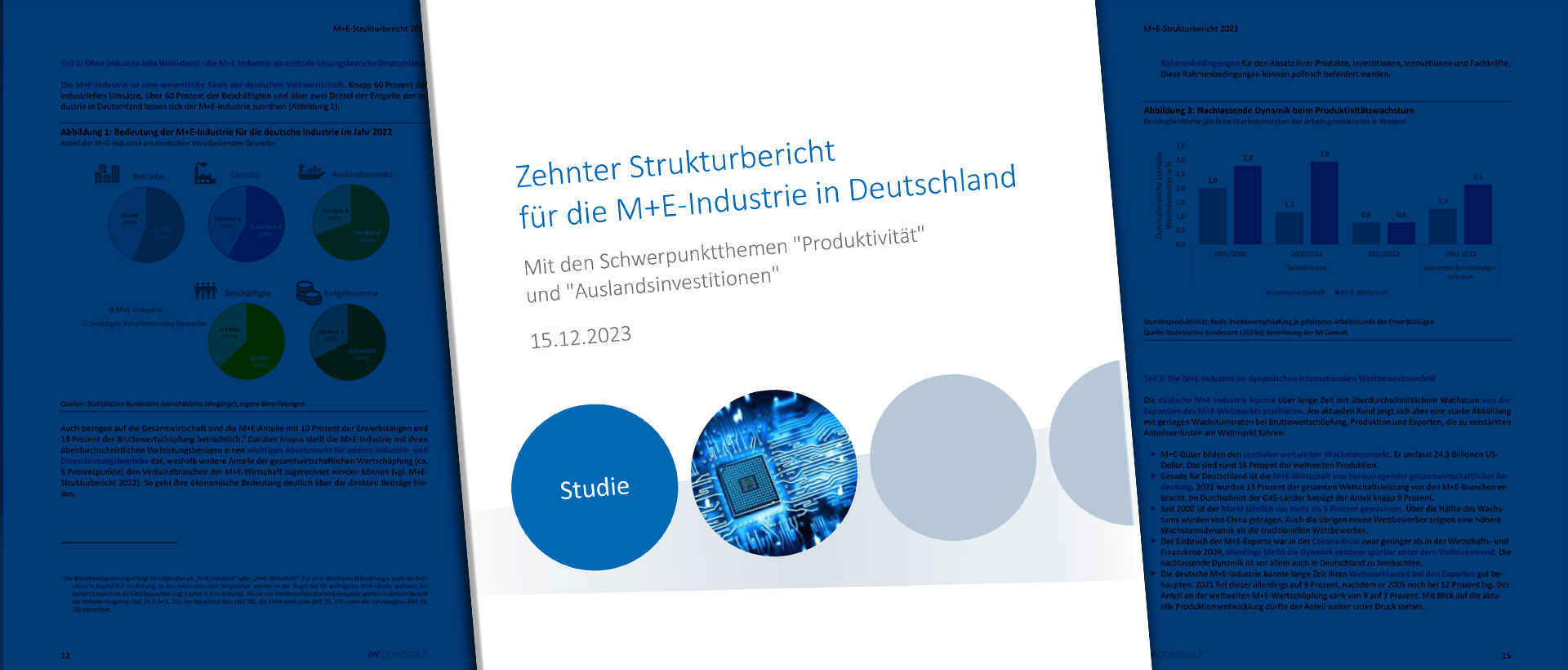 Neunter Strukturbericht für die M+E-Industrie in Deutschland